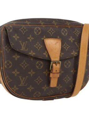 LOUIS VUITTON Monogram Jeune Fille GM Shoulder Bag M51225 LV Auth 160454A